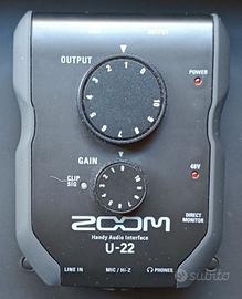 Scheda audio USB Zoom U-22