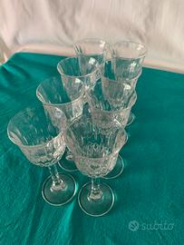 Bicchieri in cristallo