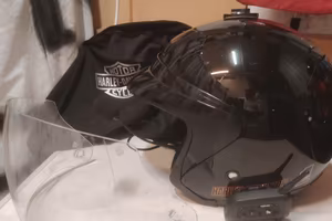 casco jet Harley Davidson 