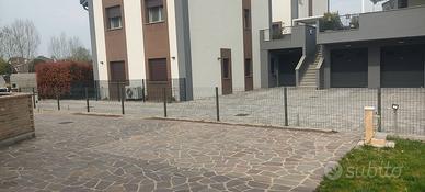 Pannello a rete rigida in acciaio galvanizzo