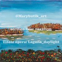 Dipinti su tela - acrilico. Realizzati a mano.