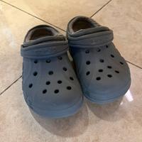 Crocs grigi cin pelo numero C12