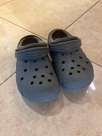 Crocs grigi cin pelo numero C12