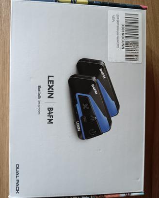 INTERFONI MOTO LEXIN B4FM – DUAL PACK (COPPIA)