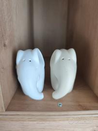 Elefantini soprammobile portafortuna sale e pepe