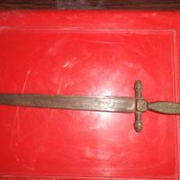 Tagliacarte bronzo Reale Accademia di Marina