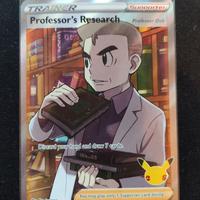 Carta Pokémon Professor's Research full art