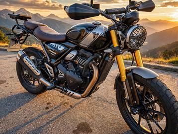 Triumph Scrambler 400 X 2025 Accessoriata!