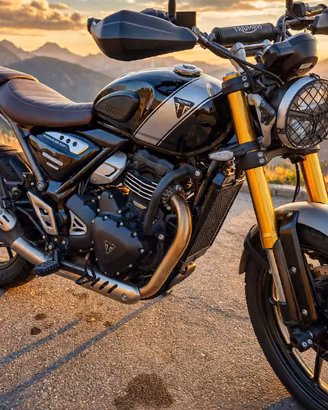 Triumph Scrambler 400 X 2025 Accessoriata!