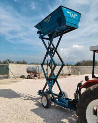 Carrello vendemmia ANDRIULO bacco 15 quintali