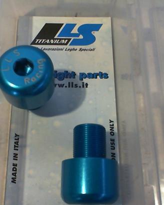 TERMINALI MANUBRIO KAWASAKI ERGAL TURCHESE LLS CON