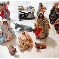 personaggi presepio napoletano fatti a mano 