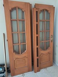 n.5 porte interne da 80, 3 apertura dx - 2 sx