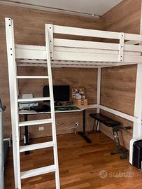 Soppalco IKEA con letto