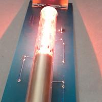 Tubo laser a valvola anni 70