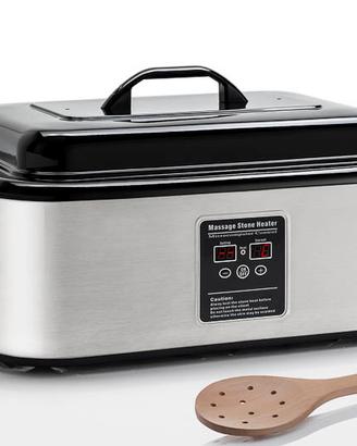 Set per massaggi Hot Stone con lettino e custodia