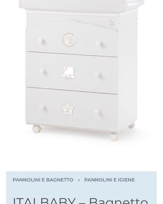 Fasciatoio bagnetto