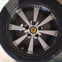 4 Cerchi in lega R16 Opel con Gomme