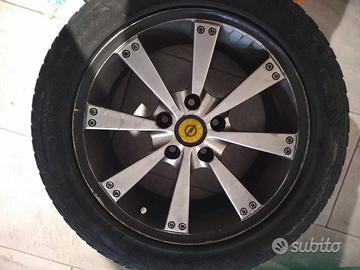 4 Cerchi in lega R16 Opel con Gomme