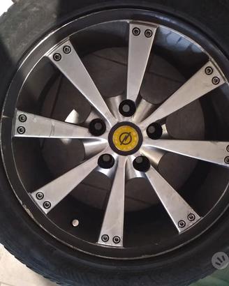 4 Cerchi in lega R16 Opel con Gomme