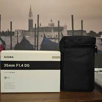 Sigma 35mm F1.4 DG HSM Art per Sony E-Mount 