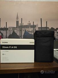 Sigma 35mm F1.4 DG HSM Art per Sony E-Mount 