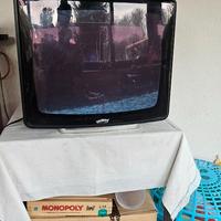 TELEVISORE VINTAGE BIANCO NERO WATT RADIO TV