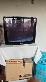 TELEVISORE VINTAGE BIANCO NERO WATT RADIO TV