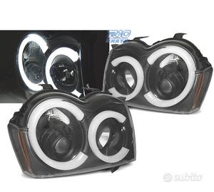 FARI PER JEEP GRAND CHEROKEE 05-08 EDIZIONE NERA