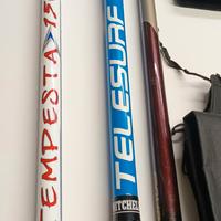 attrezzatura pesca surf casting 