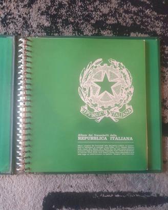 Album francobolli Repubblica Italiana 1965 1970