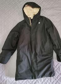 Giubbotto Invernale Nero K-Way - Taglia XL