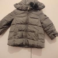 Piumino giacca Gufo grigia