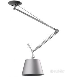 Lampada ARTEMIDE Tolomeo Decentrata alluminio