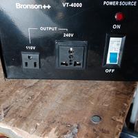 Trasformatore 220vac a 110vac