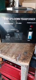 Trasformatore 220vac a 110vac