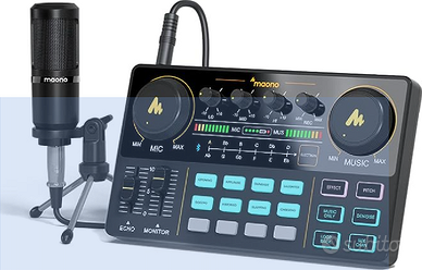 Interfaccia audio con mixer DJ