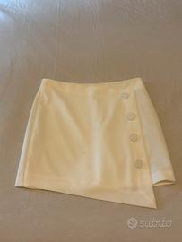 Minigonna bianca VICOLO - taglia XS