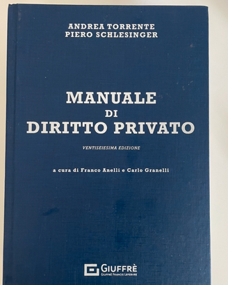 Manuale di diritto privato