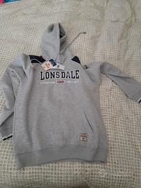 Felpa con cappuccio Lonsdale London taglia M nuova