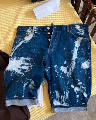 Dsquared2 pantaloncini denim