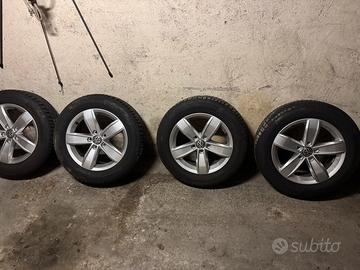 Set gomme invernali + cerchi volkswagen t roc