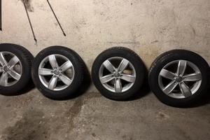 Set gomme invernali + cerchi volkswagen t roc
