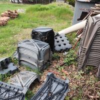 Vespaio areato edilizia rimanenze varie misure