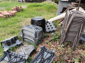 Vespaio areato edilizia rimanenze varie misure