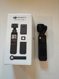 DJI Pocket 2 creator combo + filtri ND osmo pocket