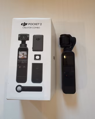 DJI Pocket 2 creator combo + filtri ND osmo pocket