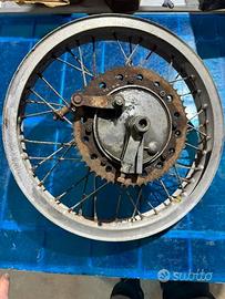 Ruota posteriore mozzo conico grimeca