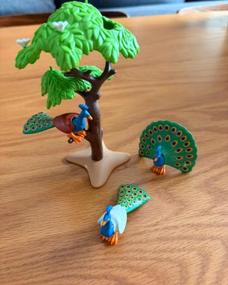 Set Playmobil Pavoni con Albero