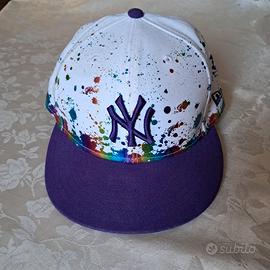 Cappello NEW ERA 59fifty bianco/viola
